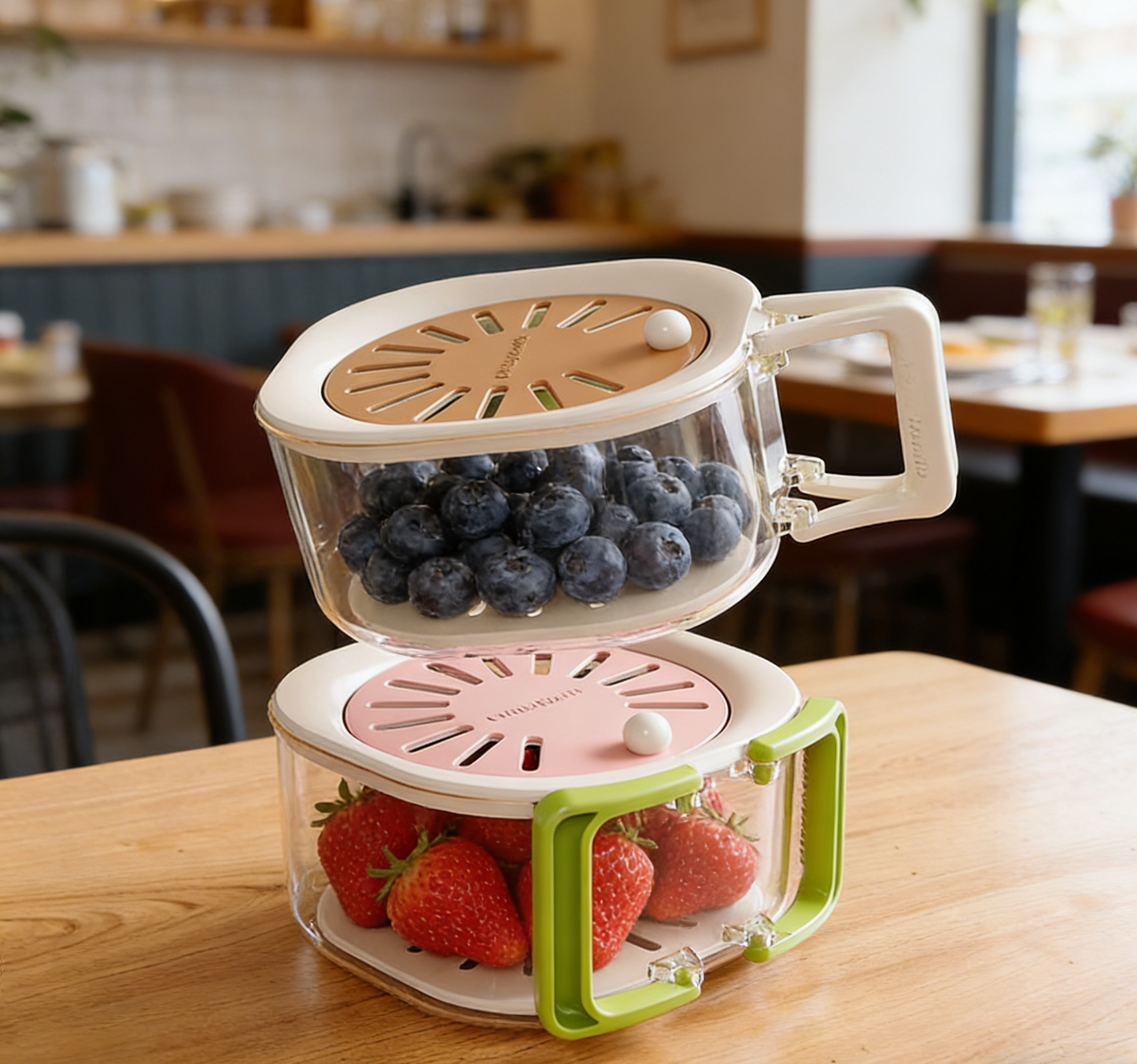 Joyvegocosh FreshLock Produce Washing Basket