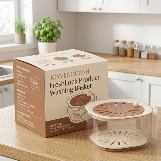Joyvegocosh FreshLock Produce Washing Basket